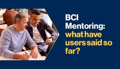 BCI Mentoring: what have users said so far?