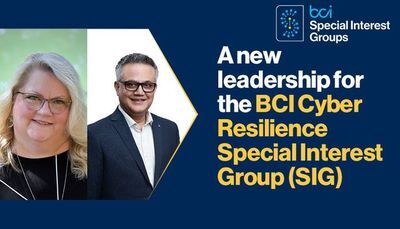 A new leadership for the BCI Cyber Resilience Special Interest Group (SIG)