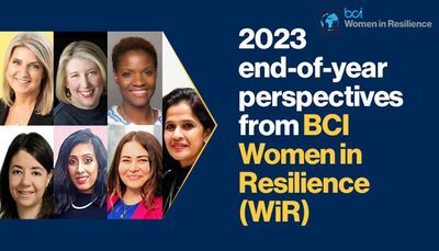 2023 end-of-year perspectives from BCI Women in Resilience (WiR)