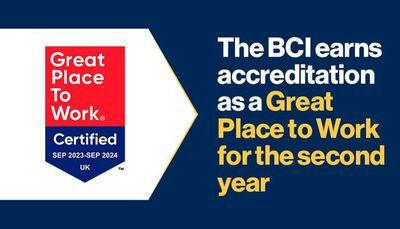 The BCI earns accreditation as a Great Place to Work for the second year