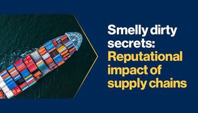 Smelly dirty secrets: reputational impact of supply chains