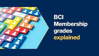 BCI Membership grades explained