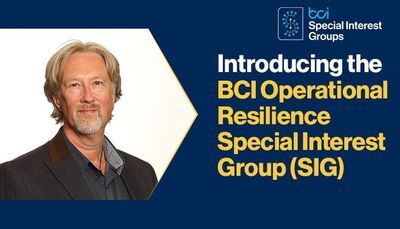 Introducing the BCI Operational Resilience SIG