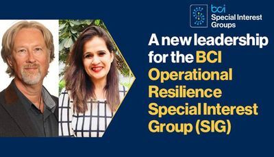 A new leadership for the Operational Resilience Special Interest Group (SIG)