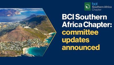BCI Southern Africa Chapter: Committee Updates Announced