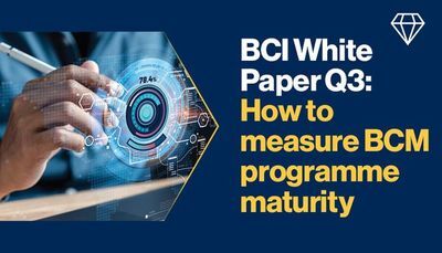 BCI White Paper Q3: How to measure BCM programme maturity