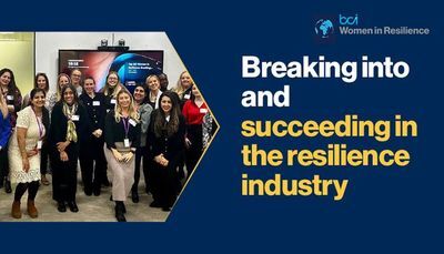 Breaking Into and Succeeding in the Resilience Industry