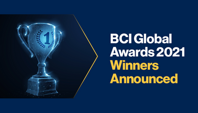BCI Global Awards Winners 2021